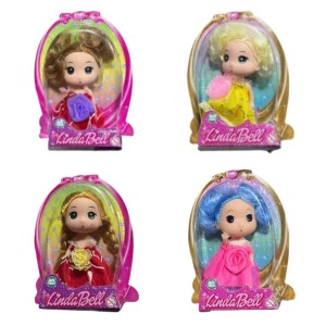 Boneca Princesa Linda Bell Cores Sortidas ARK TOYS