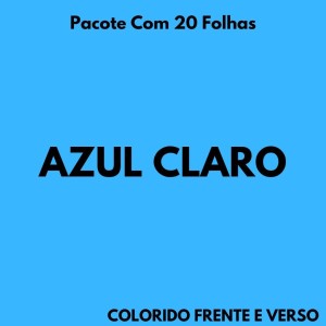 Color Set 48x66cm Pacote Com 20 Folhas