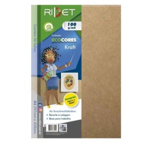 Bloco de Papel Kraft A3 Com 50 Folhas NOVAPRINT