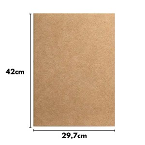 Bloco de Papel Kraft A3 Com 50 Folhas NOVAPRINT
