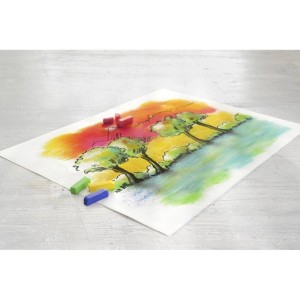 Giz Pastel Seco Com 7 Cores PENTEL