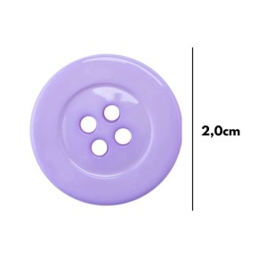 Botão De Roupa Grande 20mm Cores Diversas