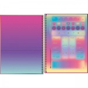 CADERNO UNIVERSITARIO 1 MATERIA 80FLS GREAT TILIBRA