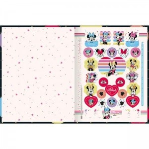 CADERNO BROCHURA UNIVERSITARIO 80FLS MINNIE MOUSE TILIBRA