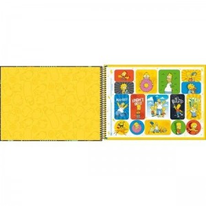 CADERNO DESENHO 80FLS SIMPSONS TILIBRA