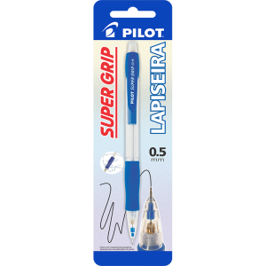 LAPISEIRA 0.5MM SUPER GRIP AZUL BLISTER PILOT