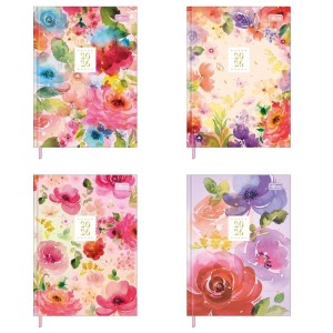 Agenda 2026 Feminine 2 Dias por Página Brochura TILIBRA