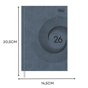 Agenda 2026 Diária Pratika Cores Brochura TILIBRA