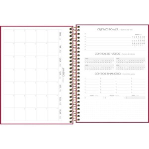 Agenda 2026 Diária Lume Cores Espiral TILIBRA