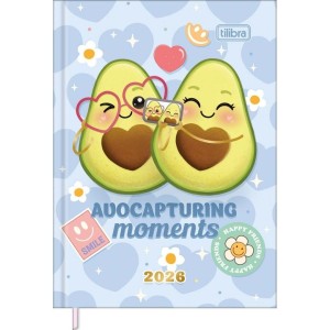 Agenda 2026 Escolar Diária Mini Abacute Brochura TILIBRA