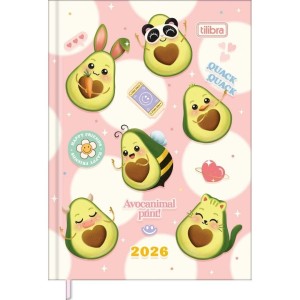 Agenda 2026 Escolar Diária Mini Abacute Brochura TILIBRA