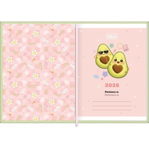 Agenda 2026 Escolar Diária Mini Abacute Brochura TILIBRA