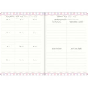 Agenda 2026 Planner Mensal Soho Grampeada TILIBRA