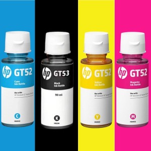 Refil Garrafa de Tinta HP GT52 Magenta Original