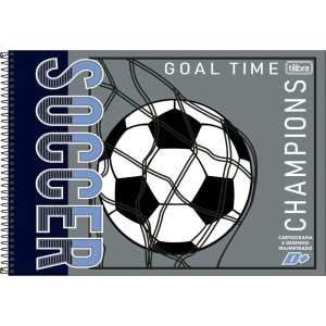 Caderno de Desenho Milimetrado 96fls D+ Masculino Capa Dura TILIBRA