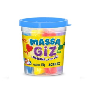 Massinha Giz 06 Cores 100gr ACRILEX