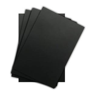 Papel Color Plus A4 Preto Los Angeles 120g com 27 Folhas 