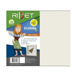 Tela Arte Para Pintura 20X29cm Ecotela RIDET NOVAPRINT Ref.010060