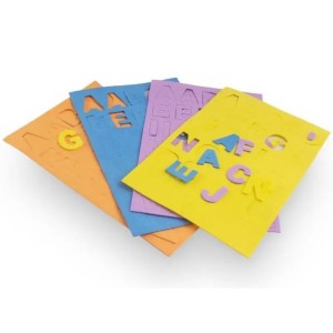 Alfabeto EVA Móvel 3cm com 124 Unidades EVAMAX