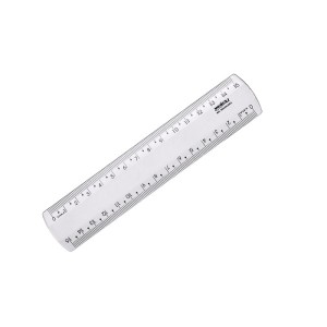 REGUA 15CM ACRILICA NEW LINE WALEU