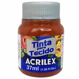 TINTA TECIDO 37ML MARROM ACRILEX