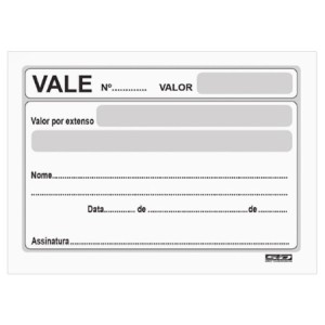 BLOCO VALE S/CANHOTO C/50 FLS SAO DOMINGOS