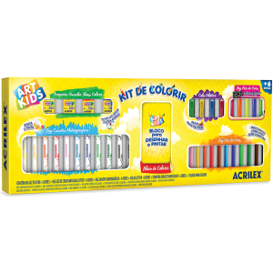 KIT DE COLORIR ART KIDS ACRILEX