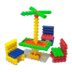 BRINQUEDO PINO MÁGICO C/30 PEÇAS PLASHOME